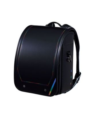 ＜地球NASAランドセル(R) (Baby&Kids)＞１０６３【送料無料】【２０２７年３月中旬以降届】ラ　テラ　ブラック／レインボー